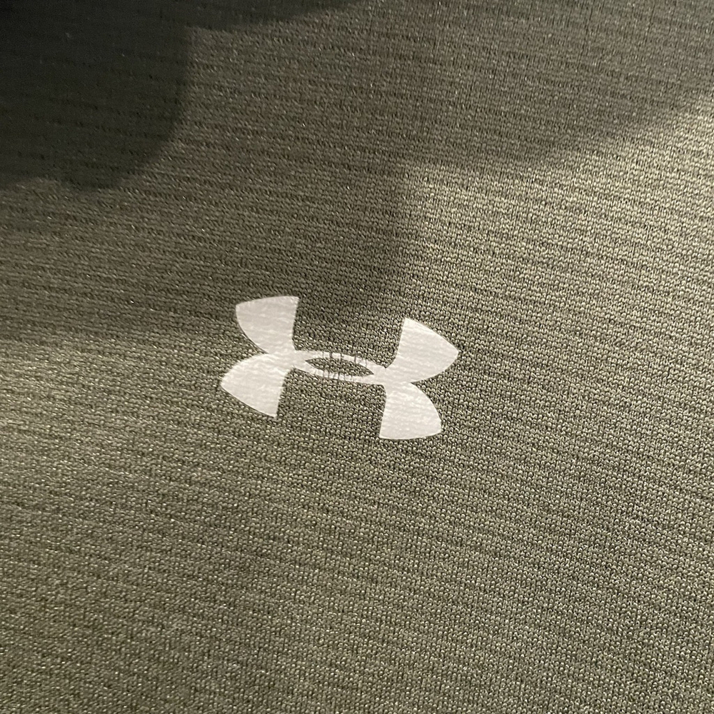 Under Armour Golf Polo Shirt Mens Large HeatGear Green Loose Fit - Picture 4 of 6